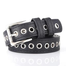 New Fashion Women Canvas Belts Hollow Out Air Hole Waistband Long Personality Casual Metal Ring Wild Belt Ceinture Femme Present