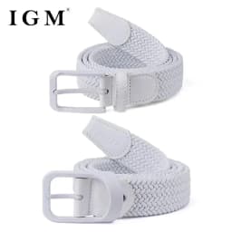 Golf Belt Men and Women New Summer Canvas Woven Leisure Sports Elastic Joker Advanced Waistband