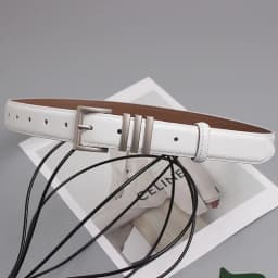 2022 Luxury Designer Jean Strap Belt Brand Genuine Cow Leather Belts for Women Fashion Adjustable Belts Dress Cowhide Waistband