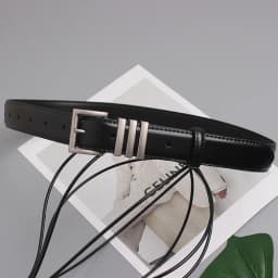 2022 Luxury Designer Jean Strap Belt Brand Genuine Cow Leather Belts for Women Fashion Adjustable Belts Dress Cowhide Waistband