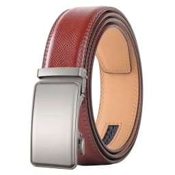 Plyesxale Luxury Designer Waist Belt For Men Genuine Leather Mens Belt cinturones para hombre Brown Gray Belts Waistband B818