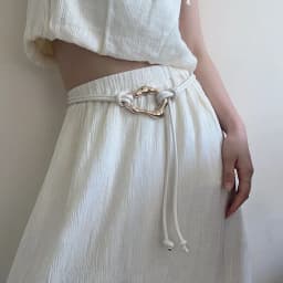 Leather Rope Knotted Thin Belt for Women Metal Buckle PU Skinny Waistbands Female Lady Dress Coat Decorative Straps Girdle
