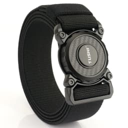TUSHI Genuine Tactical Belt Quick Release Outdoor Military Belt Soft Real Nylon Sports Accessories Men and Women Black Belt