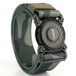 TUSHI Genuine Tactical Belt Quick Release Outdoor Military Belt Soft Real Nylon Sports Accessories Men and Women Black Belt