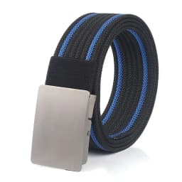 Fashion Canvas Men Belts Adjustable Metal Buckle Belt for Men Casual Waist Strap Man Accessories