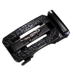 Hi-Tie Luxury Brand Men's belt buckles 3.5cm Width Men's Classic Fashion Alloy Metal Automatic Belt Buckles for Men Cowboy