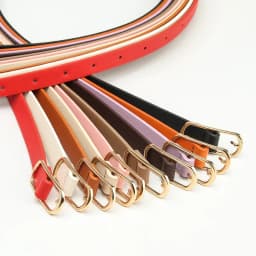 1.4x105cm Retro Pin Buckle Thin Belt for Women Girls Simple PU Leather Waistband Ladies Jeans Dress Accessories