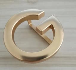 New Smooth Buckle Men's and Women's Belt Buckle G Letter Buckle Alloy Buckle Designer Belts Buckle Women Men High Quality 3.8cm
