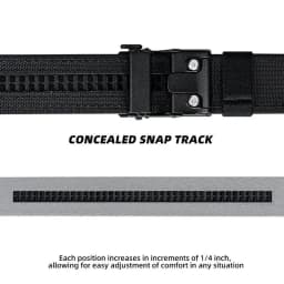 1.5" Tactical Belt Metal Buckle Adjustable Sturdy Ratchet Nylon Belts IPSC USPSA IDPA Belt Rigid Heavy Duty Gea