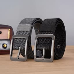 DINISITON Men's Nylon Belt Alloy Needle Buckle Belt Military Training Supplies Casual Style Outdoor Sports Belt