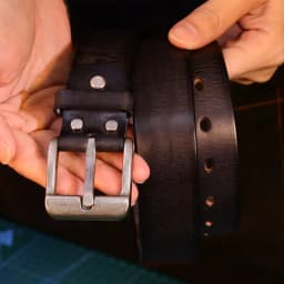 MEDYLA Men's Belt Top Leather Casual High Quality Belt Vintage Design Pin Buckle Genuine Leather Belts For Men Gift Box
