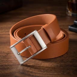 2PCS Fashion Men's Wallet Belt Set Personalized Trendy Men's Casual Pants Belt Simple Men's Clothing Accessories Wholesale