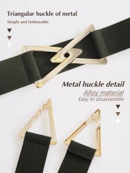SISHION Fashion Plus Size S-XXL Women Waist Belts TCS275 Black Brown Elastic Thin Casual Corsets Belt