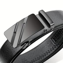New Men's Belt Casual Fashion Automatic Buckle Business Leather Belts For Men Jeans High Quality Strap Ideal Gift Choice