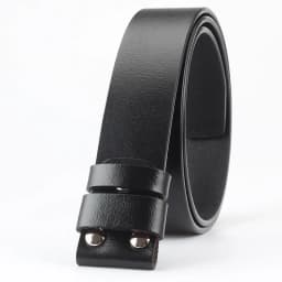 Men's Genuine Cowhide Leather Belt Without Buckle DIY Belt Accessories High Quality Wild Belts