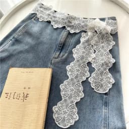 Fashion Sweet Decorative Lace Waist Belts Pearl Pendant Clothing Accessories Chain Belt Elegant Dress Waist Chain For Women