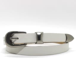 Maikun Vintage Fashion Women's Belt Simple Silver Alloy Pin Buckle Women's Belt