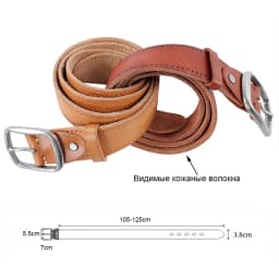 MEDYLA New Brand Leather Belts For Men Casual pants jeans Leather Soft High Quality Genuine Leather Man's Belt MD507 Dropship