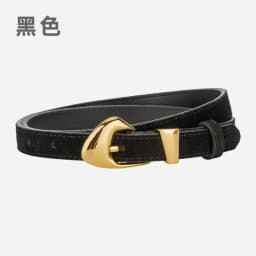 New Genuine Leather Belt Women's Versatile Fashion Decorative Dress Jeans Cow Leather Belt Trendy