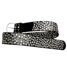 American Vintage Punk Wide Belt For Women Designed Versatile Y2k Luxury Pu Belt Spice Girls Prom Dress Embellished Belt