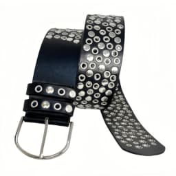 American Vintage Punk Wide Belt For Women Designed Versatile Y2k Luxury Pu Belt Spice Girls Prom Dress Embellished Belt