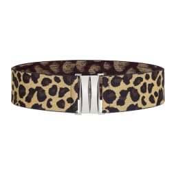 SISHION Fashion Elastic Waist Belt for Women YD0056 Leopard Print Waistband Wide Corset Belts Plus Size S -XXL