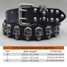 Heavy Metal Punk Belt Genuine Leather Hip Hop Belts For Men Cross Rivet Jeans belt male Strap Ceinture Homme designer belt
