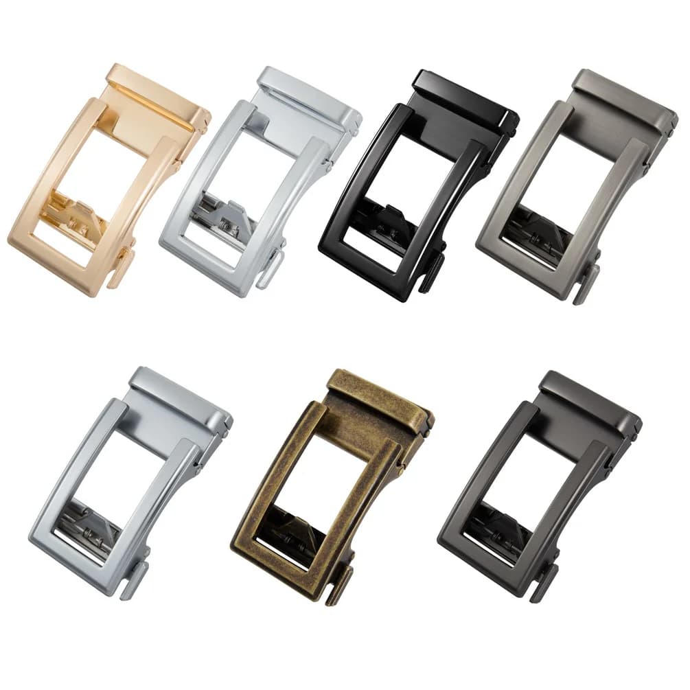 New Men's Belt Buckle Leisure No Belt Buckle Business Accessories Automatic Buckle Width 3.5CM Luxury Belt Designers Men