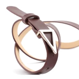 1.8cm Thin Leather Belt Women Waistbands Fashion Silver Triangle Snap Buckle Belt Ladies Decoration Waist band Ladies Silm Belt