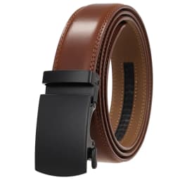 Men's Belt Genuine Leather Strap Male Waistband Automatic Buckle Business Belts for Men High Quality Girdle Belts For Jeans
