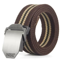 Tactical Dragon Brand Men's Belt Smooth Buckle Canvas Belt Casual Work Pants Belt Version Trendy Male Student Youth Outdoors