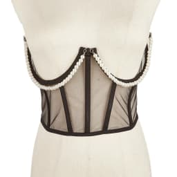 Women Pearl Vintage Ultra Wide Belt Female Shaping Girdle Weave Cloth High Waist Belt Accesoories for Dresses Waist Belt