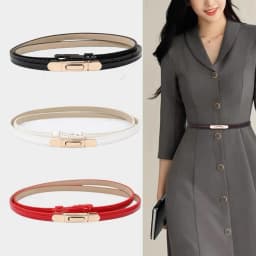 All-season Women's Retro Adjustable Length Belt Fashion Popular Trend Belt for Dress Trousers Sweater Suit Pants Decorative