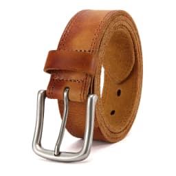 CHAOREN Genuine Leather For Men's High Quality Buckle Jeans Cowskin Casual Belts Business Cowboy Waistband Male Fashion Designer