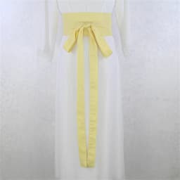 1pcs Chinese Traditional Long Hanfu Belt Antique Elegant Yukata Dress Kimono Cotton Linen Solid Color Waistband Women Girl Gift