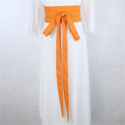 1pcs Chinese Traditional Long Hanfu Belt Antique Elegant Yukata Dress Kimono Cotton Linen Solid Color Waistband Women Girl Gift