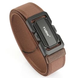 TUSHI Official Genuine Military Belt Elastic Belt for Men Alloy Buckle Quick Release Tactical Belt Stretch Girdles Male