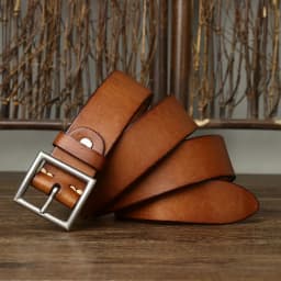 3.8CM Real Cow Genuine Leather Luxury Strap Male Belts Cowskin Retro Vintage Stainless Steel Pin Buckle Men Belt High Quality