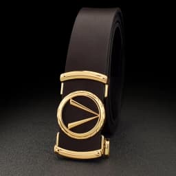 Fashion V letter Black genuine leather designer belts men HighQuality Cowskin Waist Strap Casual Automatic buckle ceinture homme