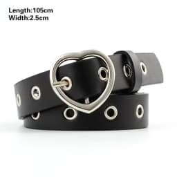 2023 Women Belts New PU Leather Simple Metal Buckle Belt Girls Dress Jean Pants Waistband Belts for Lady Luxury Designer Brand