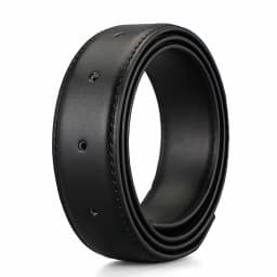 Double-Sided Pure Cowhide Belt No-Head Male Pin Buckle Genuine Leather Belt Strips Non-Head Punching Pants Waist Belt Body