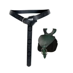 Medieval Waist Bag Retro PU Leather Elf Leaf Copper Coin Waist Bag Belt Accessories Renaissance Dress Belt Waist Bag Props