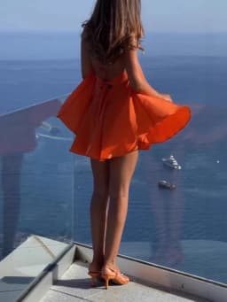 Sexy Party Off Shoulder Dresses 2025 Women's Elegant Sleeveless Hollow Out Beach Dress Backless High Street Lady Summer Vestidos