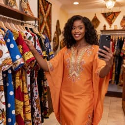 African Dresses for Women Dashiki Print Ankara Short Sleeve O-neck Floor Length Women A-Line Wax Cotton Dress AFRIPRIDE A1825017