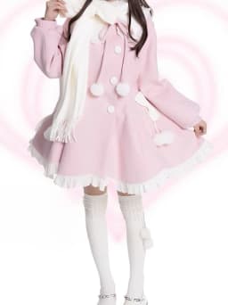 Japanese Kawaii Lolita Lace Patchwork Sweet Dress Coat Women Y2k Aesthetic Contrast Color Dresses Elegant Cute Party Vestidos