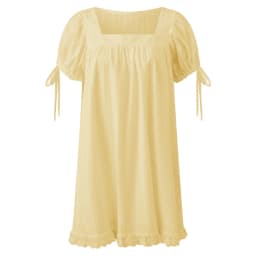 Bohemian Puff Sleeve Maternity Dress Women Square Neck A-line Mini Ruffled Dresses Fairy Vintage Loose Fit Flowy Short Dress