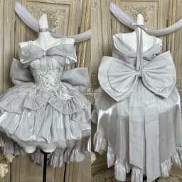 Women's White Angel Princess Fairy Dress Sweet Bow Off Shoulder Slim Strapless Trailing Dress Party Evening Dresses 2024 New