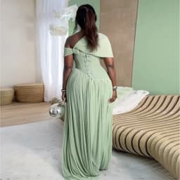Dress Women Floor Length Dresses Vestidos Y2k Streetwear Tight Waist Sexy Pleated Elegant Splice Party Night Work 2026 Spring