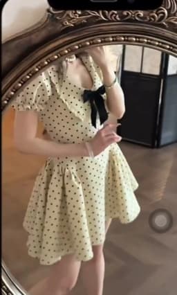 French Elegant Slim Short Sleeve Dress 2000s Harajuku Vintage Sweet Short Party Dress Y2k Japan Style Lolita Kawaii Mini Dress
