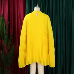 Chiffon Dress for Women Elegant 2024 New Round Neck Batwing Sleeve Loose Knee Length Luxury African Birthday Party Dinner Dress
